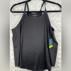 Tek Gear Women’s M Black Relaxed Ribbed Tank Top